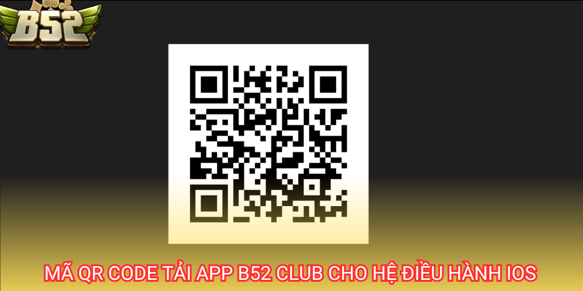 QR code giúp download phần mềm cho hệ điều hành IOS